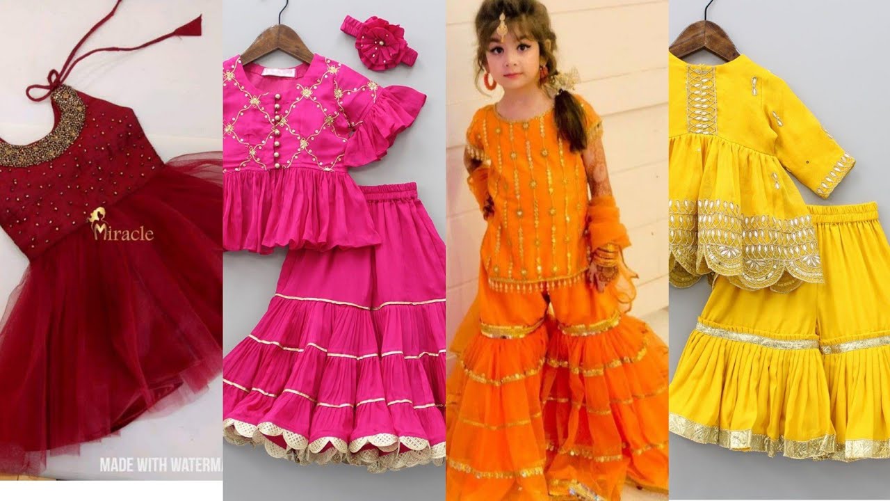 Baby dress design 2022 summer dress frock design YouTube