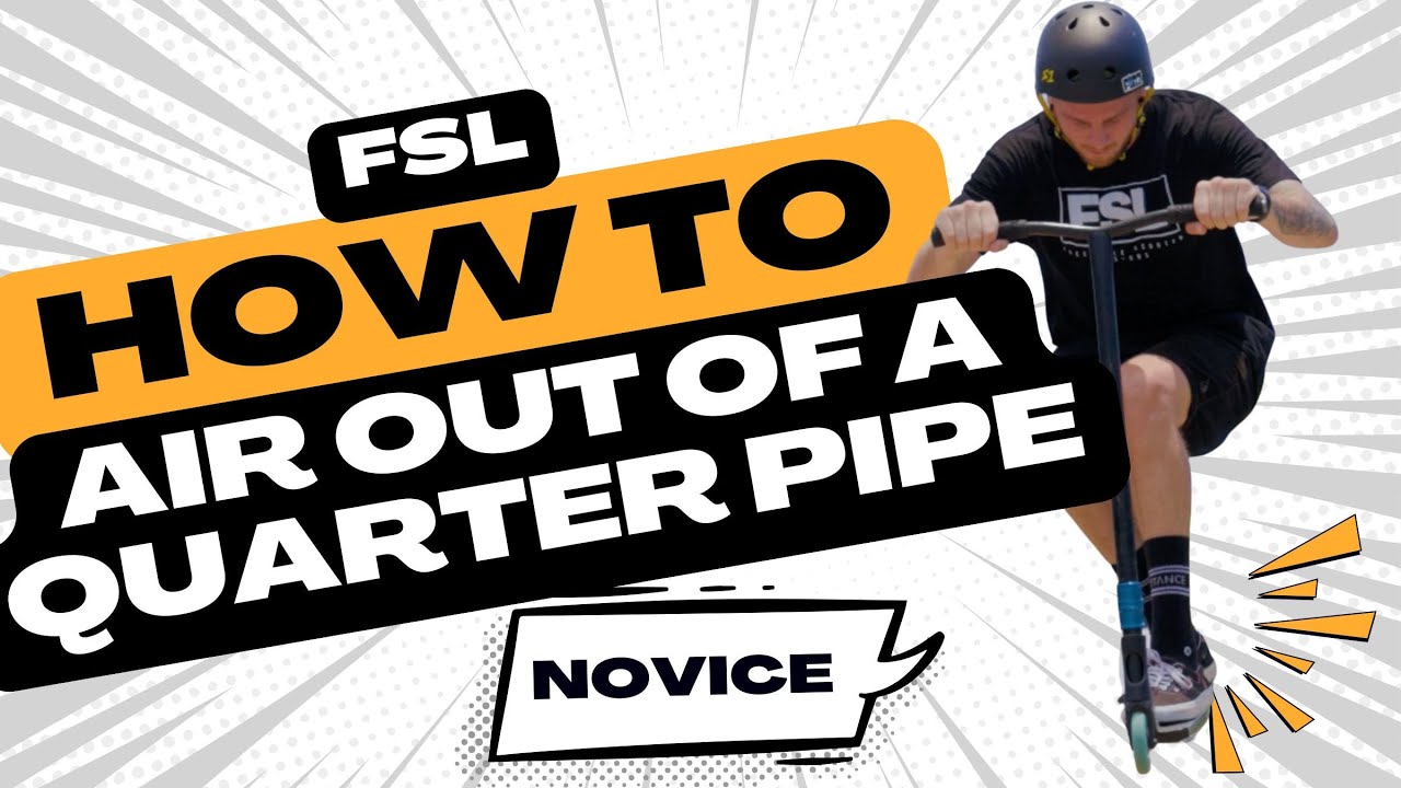 How to JUMP Out of a Ramp on a Scooter (Beginner Guide!)