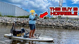 This is the WORST Angler I Have Ever Met!