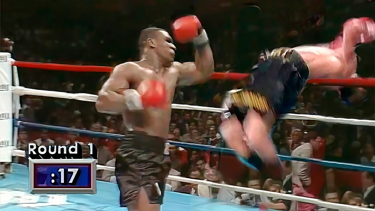 Mike Tyson - Best Punches Of The Legendary Boxer! You Can't Forget These Fights..