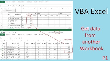 Excel VBA - Get data from another workbook (Lấy dữ liệu từ file khác)