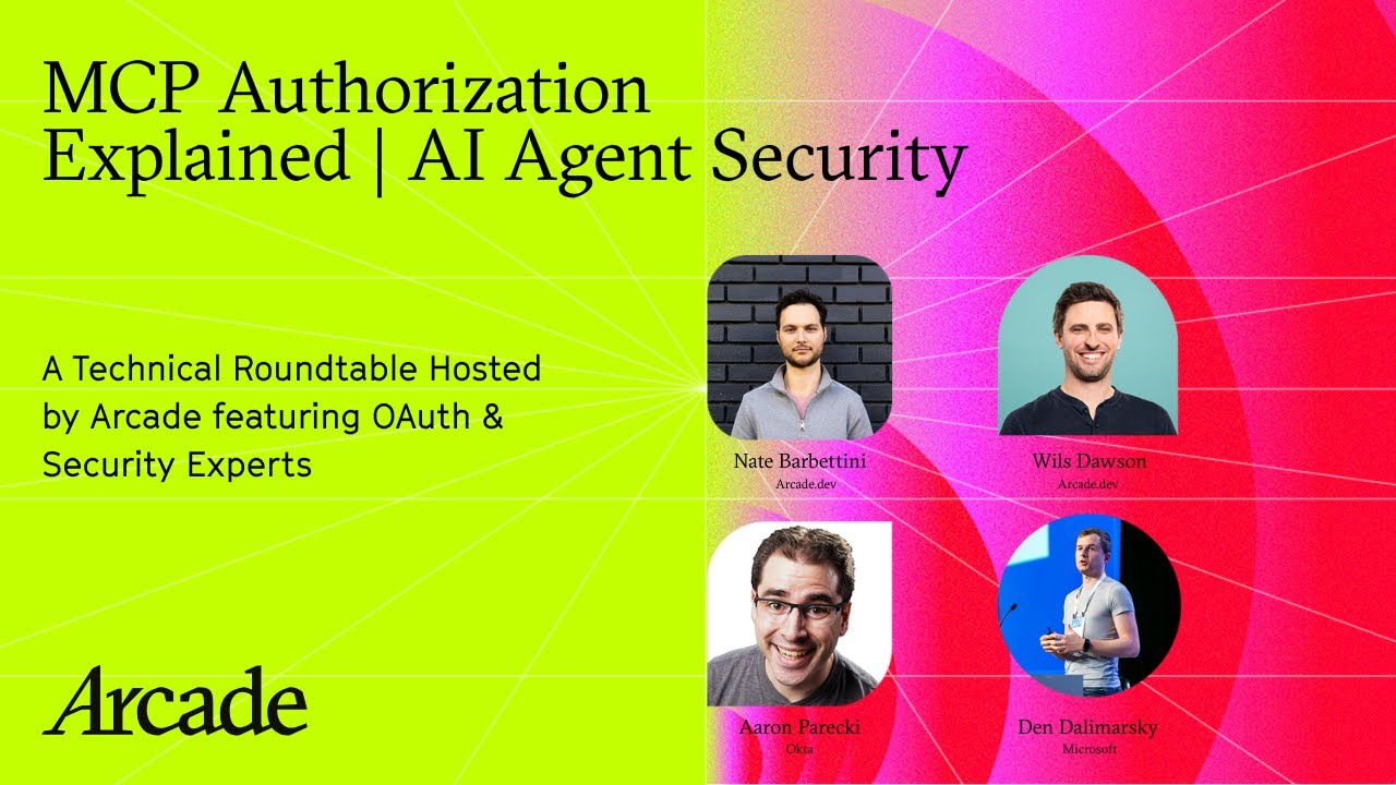 MCP Authorization Explained | AI Agent Security - YouTube