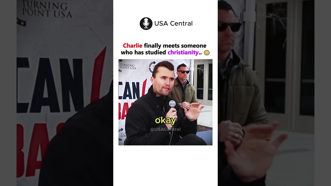 This is one of Charlie Kirk's most logical debate ever.. #charliekirk #turningpointusa #religion thumbnail
