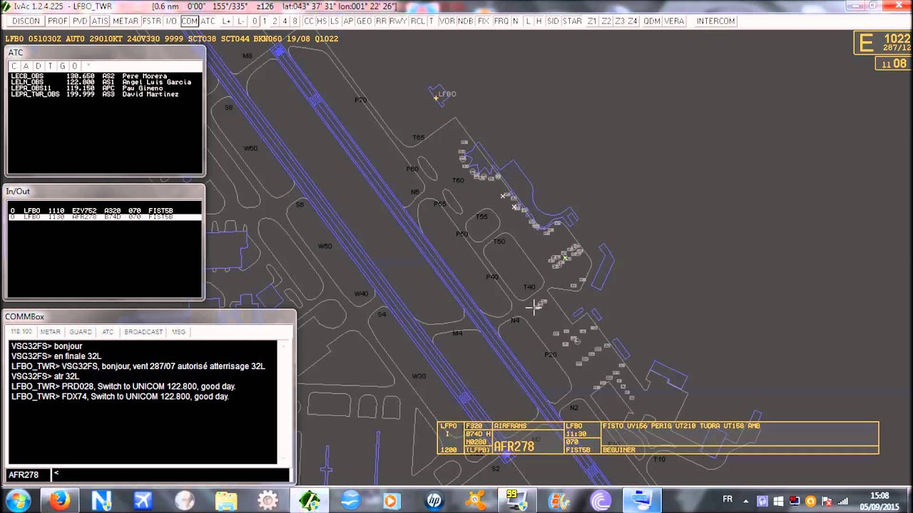 Ivao онлайн карта