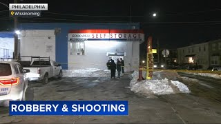 Gunman sought after storage facility manager shot during robbery