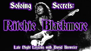 Soloing Secrets - Ritchie Blackmore