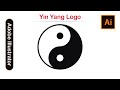 Graphics Designing Course Adobe Illustrator Class 35 Yin Yang Logo Design by Sky Tech