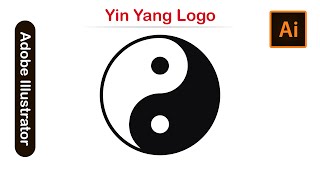 Graphics Designing Course Adobe Illustrator Class 35 Yin Yang Logo Design by Sky Graphics