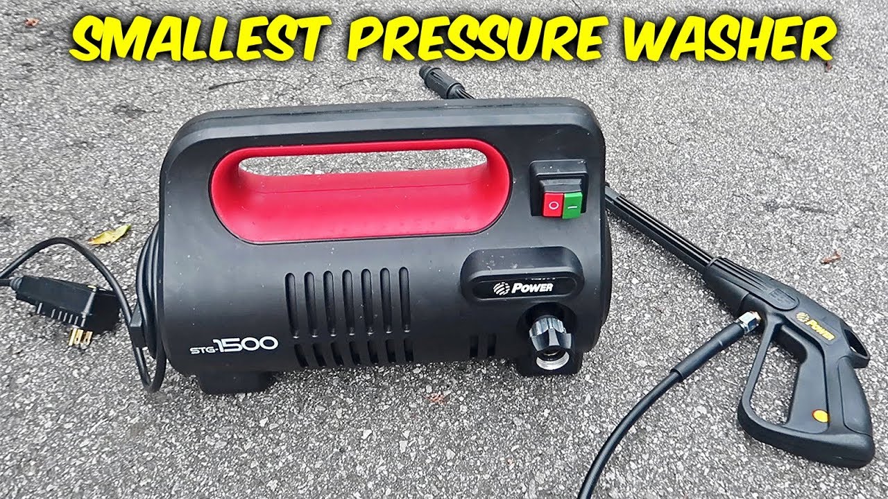 World's Smallest Pressure Washer 
