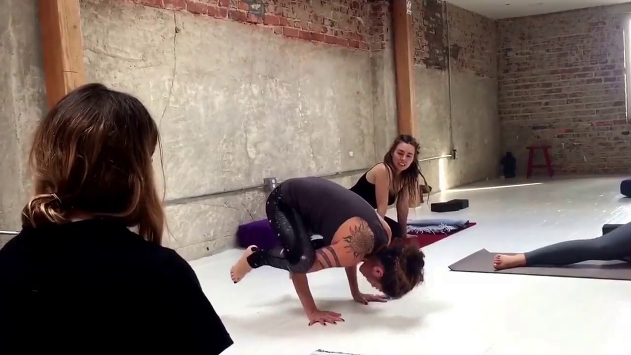 Bakasana from Tripod Headstand YouTube
