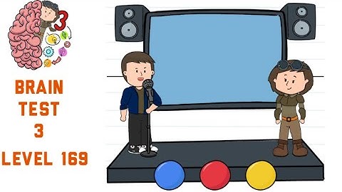 Brain Test 3 Level 169 Pierre wants to impress Alyx with his karaoke skills Walkthrough