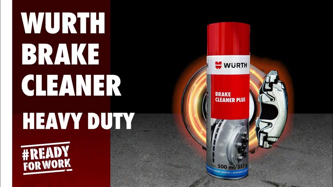 Wurth Brake Cleaner YouTube