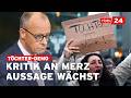 Nach Merz-Aussagen zu Migration: "Töchter" demonstrieren vor CDU-Zentrale