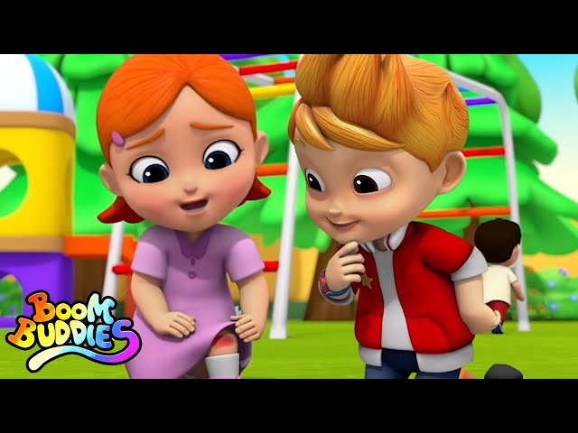 Lagu boo boo | Video animasi | Puisi untuk anak | Boom Buddies Indonesia | Kartun pendidikan class=