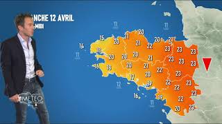 Bulletin météo du dimanche 12 avril