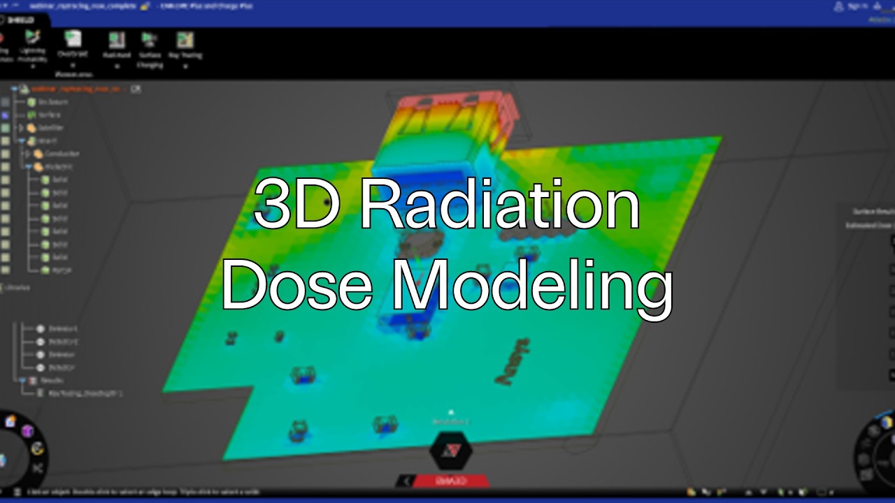 Ansys STK Shield Plus: 3D-моделирование дозы облучения