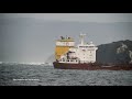 Oil/Chemical tanker SONGA SAPPHIRE inbound A Coruña [4K]