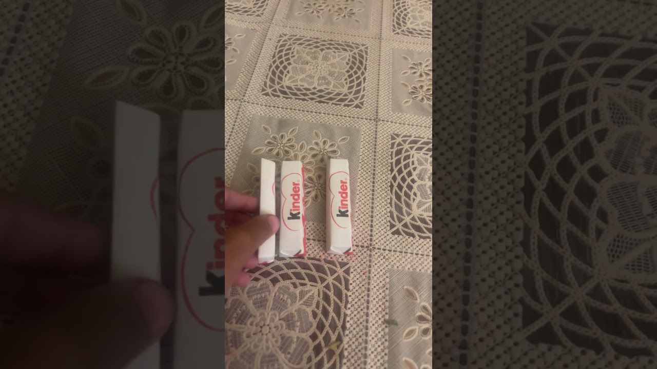 life hack with kinder