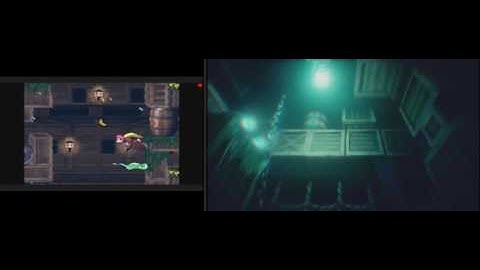 Donkey Kong Country 2 on Unreal Engine compared to the classic.