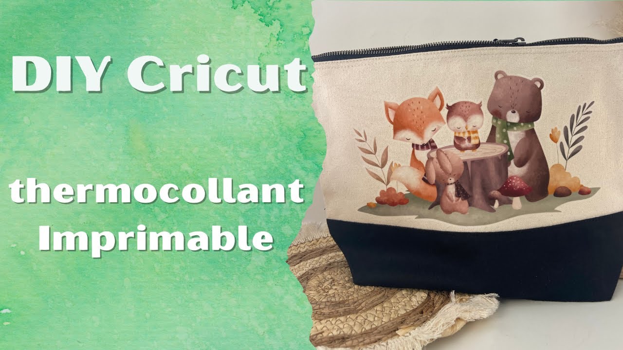 Je test le Thermocollant Imprimable Cricut 