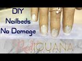DIY Nailbed Tips for Red Iguana Practice hand |#Shorts
