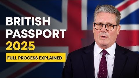 UK Passport 2025 | Step-by-Step Application After British Citizenship – Full Process Explained
