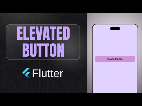 Elevated Button widget | Flutter