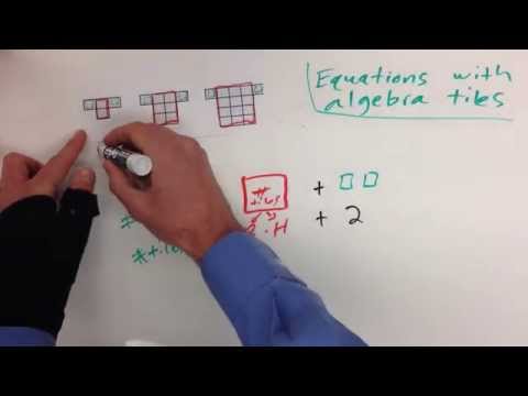 Writing Equations of Quadratics with Algebra Tiles (Part 2)
