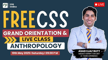 🚀 Crack CSS 2026 Anthropology  with Sir Asad Ijaz Butt– FREE Grand Live Session by Nearpeer!