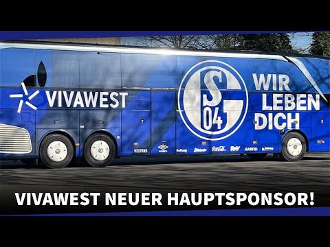 Neuer Sponsor gefunden: Vivawest ab morgen schon auf Trikots, Bus & Co. zu sehen! | S04 NEWS