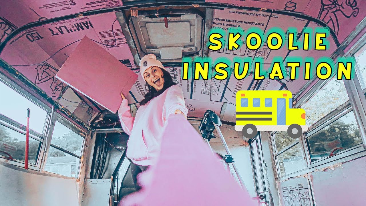 BUS BUILD | Insulating the Walls & Ceiling!