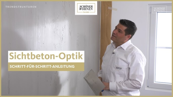 SCHÖNER WOHNEN Trendstruktur Stone-Optik | Stilsicherer Look - YouTube