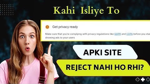 🔥Privacy Policy For Google Adsense || How To Fix GDPR and CCPA Privacy