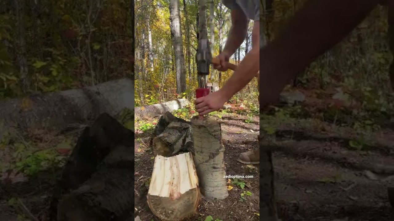 Cone Shaped Wood Log Splitter 🪵🪚 