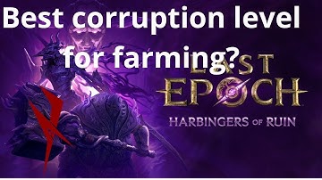 Best corruption level for farming! - Xp, favor and itens farming guide.