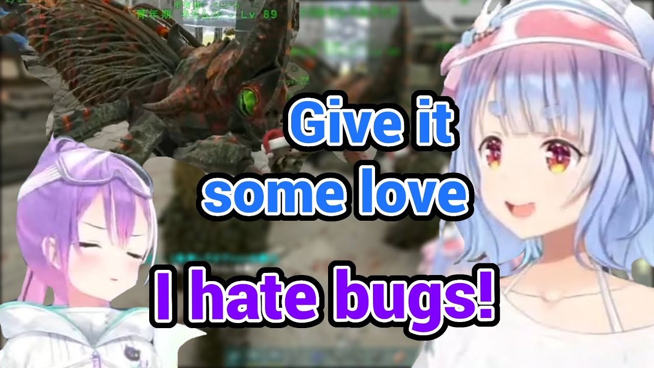 Towa Feel Disgusted and Can't Handle Pekora's New Bug in Hololive Ark!!