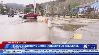 Sevier County residents, officials on high alert following flooding