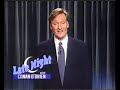 Conan O&#39;Brien&#39;s Promos Preceding His Debut, August 30-September 10, 1993