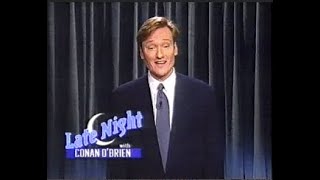 Conan O'Brien's Promos Preceding His Debut, August 30-September 10, 1993