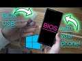 How to create a BIOS flashback USB with your phone