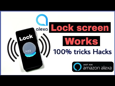 All Redmi phone main Amazon alexa ko lock screen kaise chalaye |  alexa hands free screen lock mode