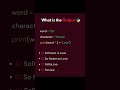 python programme for beginners quiz ❤️😂#shorts #trending #coding #programming #viral #python