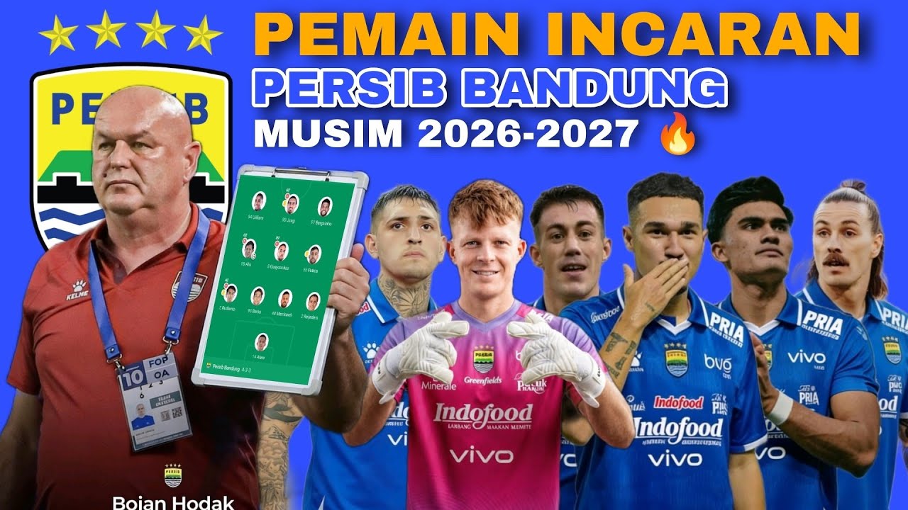 Daftar Pemain Incaran Persib 2026-2027 | Pemain Asing P… — Transcript