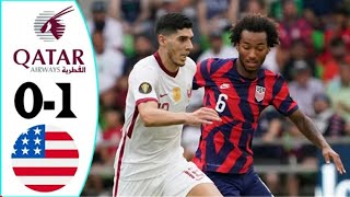 USA vs Qatar 1-0 Extended Highlights \& Goals \/ concacaf Gold cup 2021