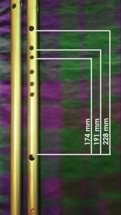 suling dangdut nada C dari paralon 1/2 '