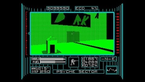 Dark Side (1988 / 128k AY Music Version) Walkthrough, ZX Spectrum