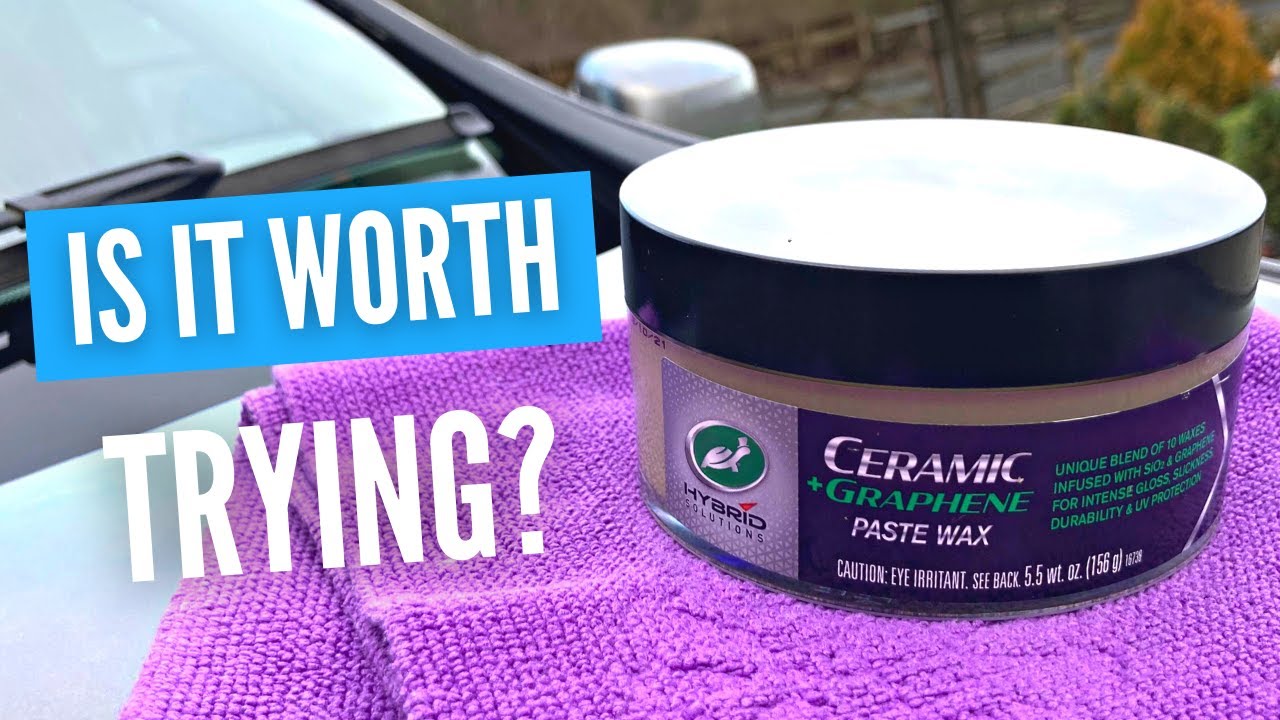 Turtle Wax - We're all about the Ceramic + Graphene Paste Wax
