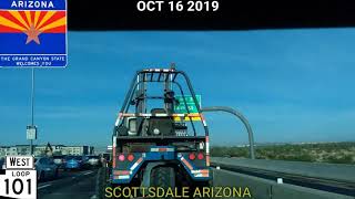 Scottsdale AZ to Phoenix AZ Loop 101