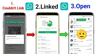 Gb Whatsapp Link Device Problem | gb whatsapp login problem 2025 | gb whatsapp open nhi ho raha hai screenshot 4