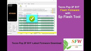 Tecno Pop 2F B1F Flash Firmware,Sp Flash Tool screenshot 2